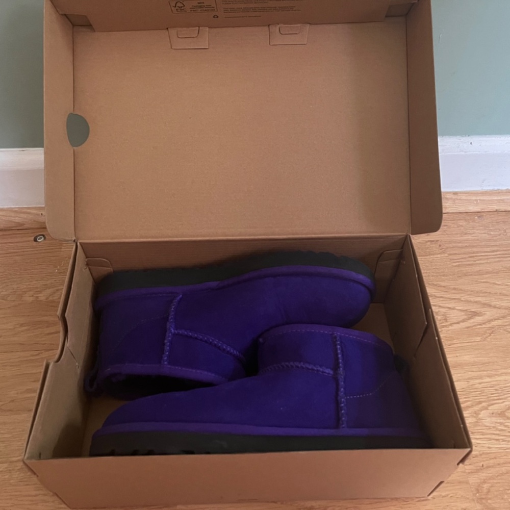 UGG Classic Mini II Purple boots